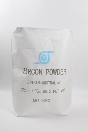 50KG Zircon hmoov Valve hnab